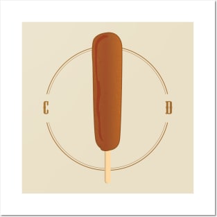 Corn Dog Posters and Art